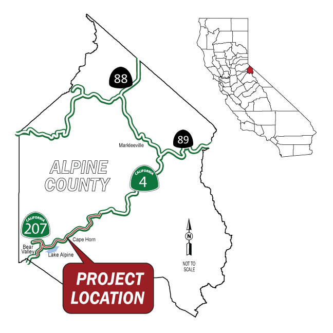 project vacinity map