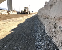 November 2019 – Construction equipment near the U.S. Mexico Border in Otay Mesa. For more information call (619) 688-6670 or email CT.Public.Information.D11@dot.ca.gov