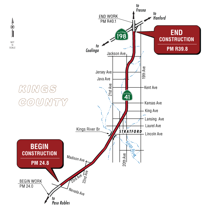 Graphic of project location map