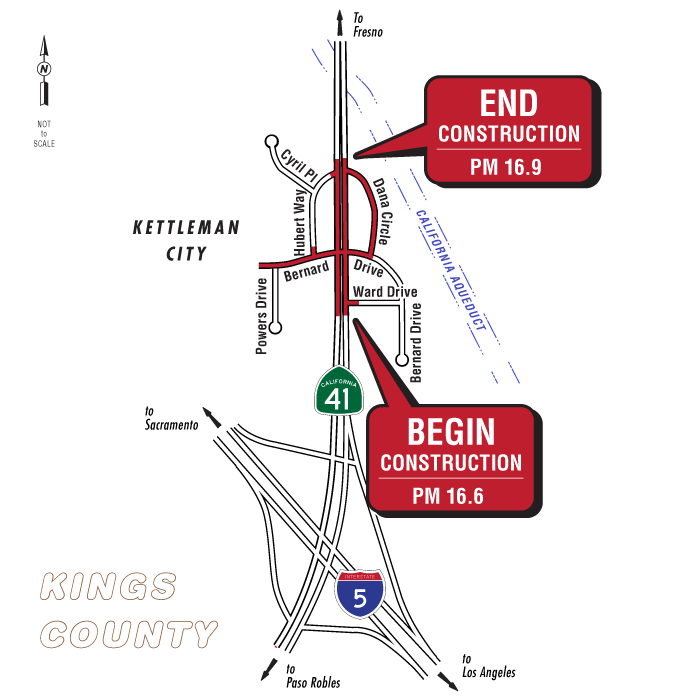 Graphic of project location map