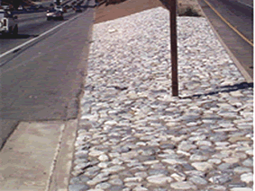 Rock Blanket (Mortared Cobble)